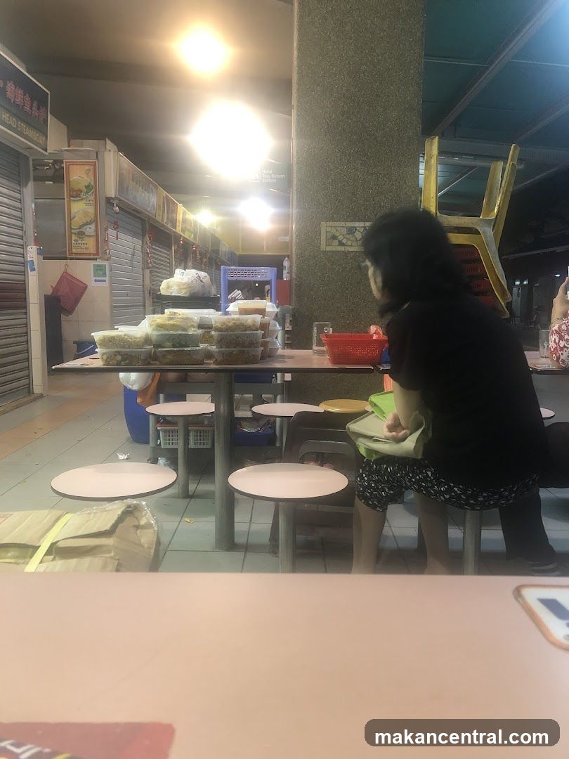 Food Stalls with Prepared Meals