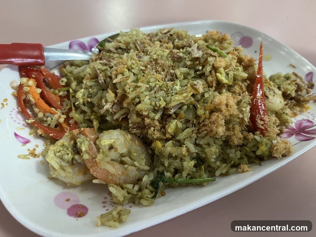 Fried Rice with Shrimp and Chili