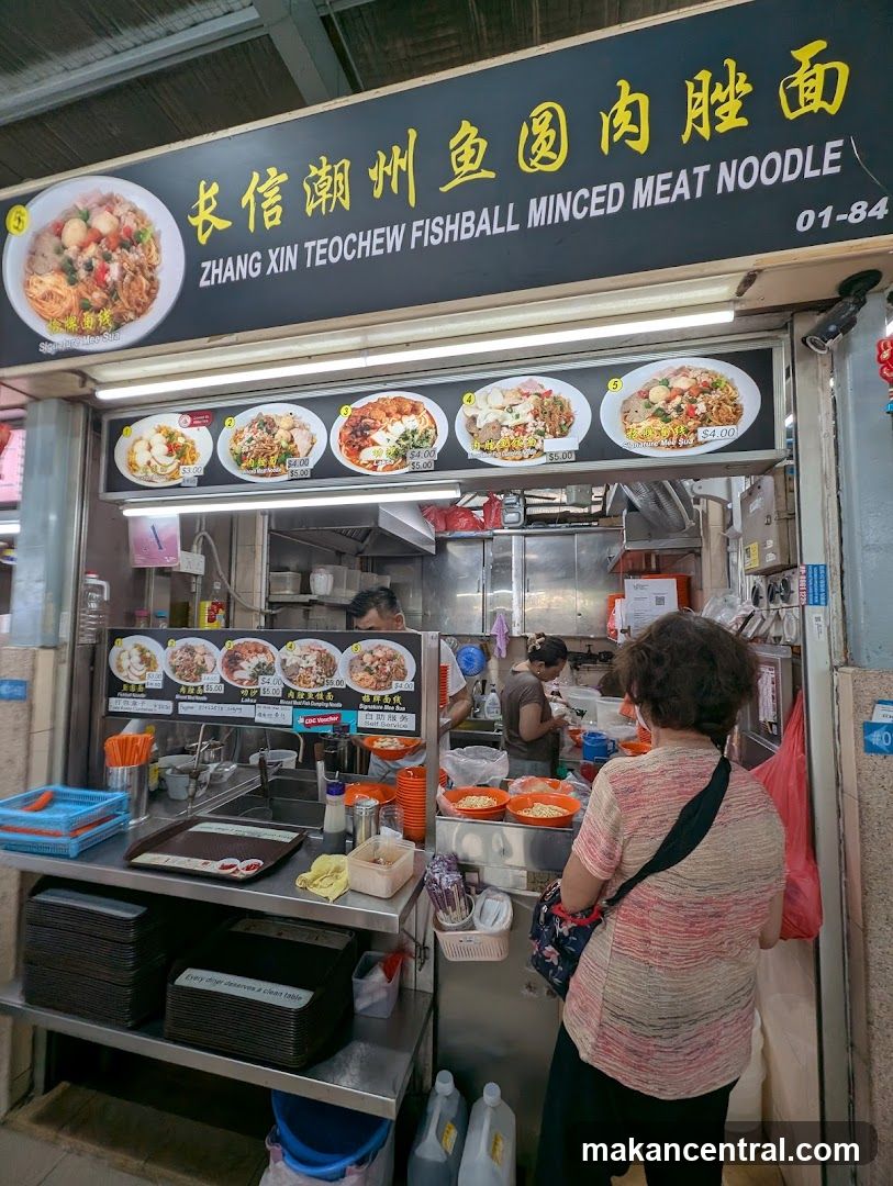Zhang Xin Teochew Fishball Noodle