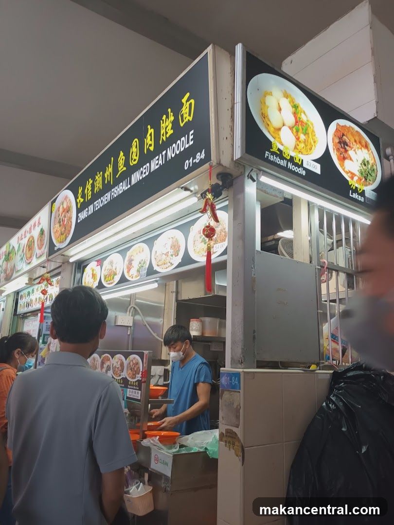 Zhang Xin Teochew Fishball Noodle
