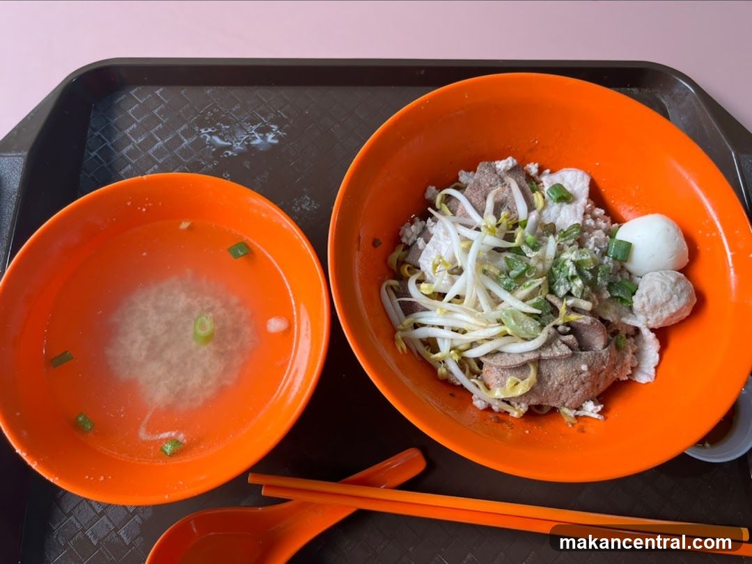 Noodles with Pork and Liver