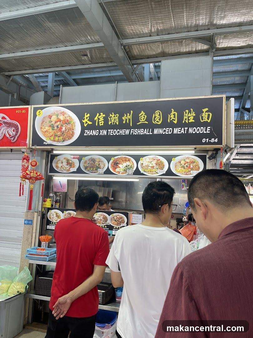 Food Stall with Menu