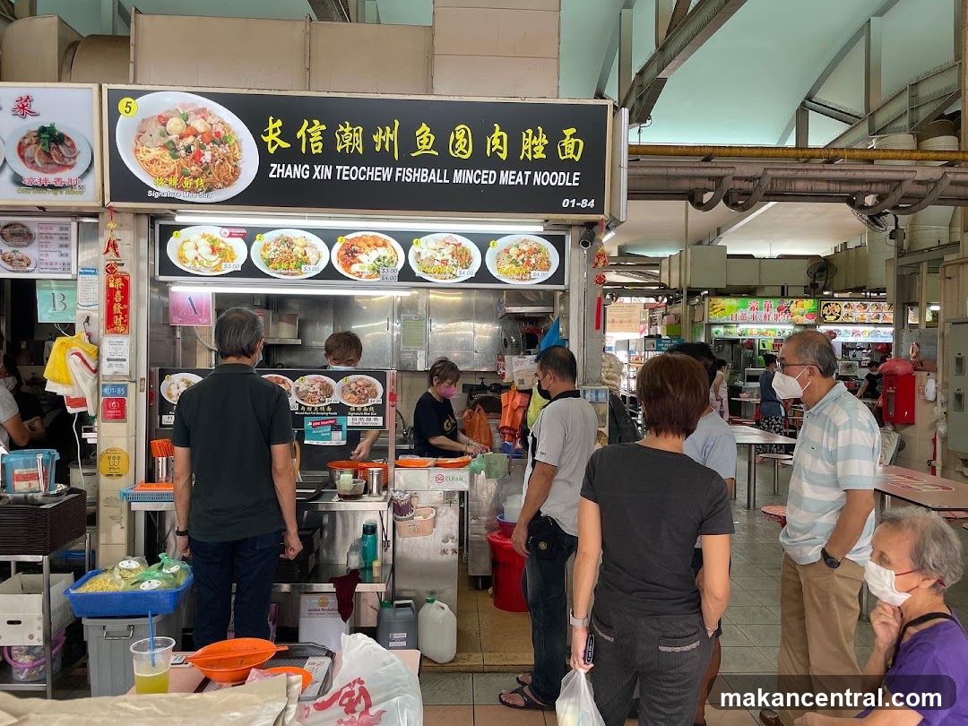 Zhang Xin Teochew Fishball Minced Meat Noodle