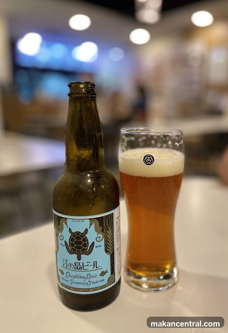 Beer Bottle and Glass