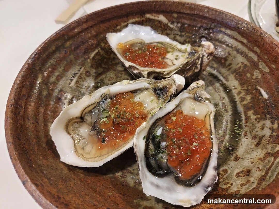 Oysters with Roe