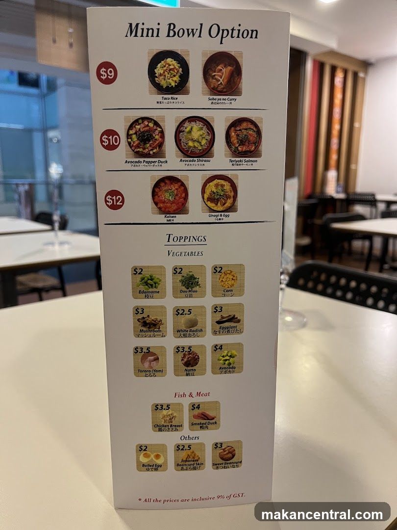 Mini Bowl Option