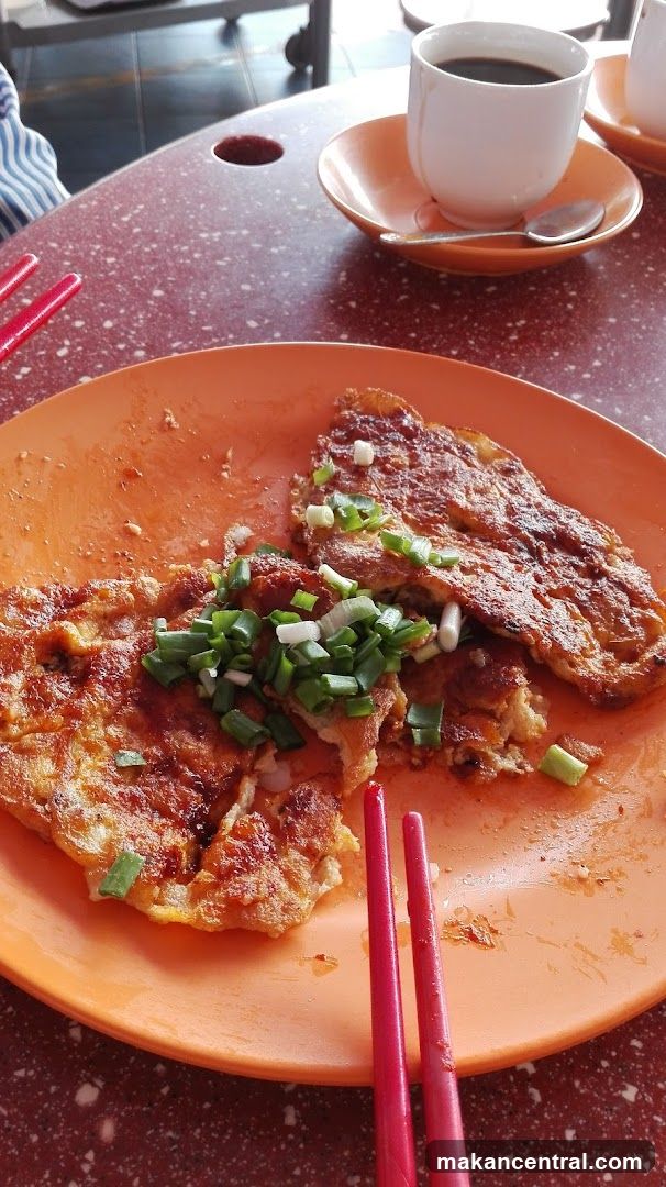 Oyster Omelette with Coffee