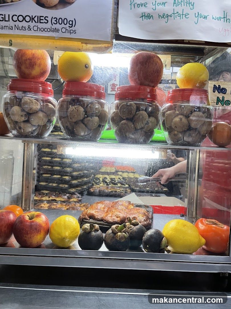 Assorted Fruits and Cookies