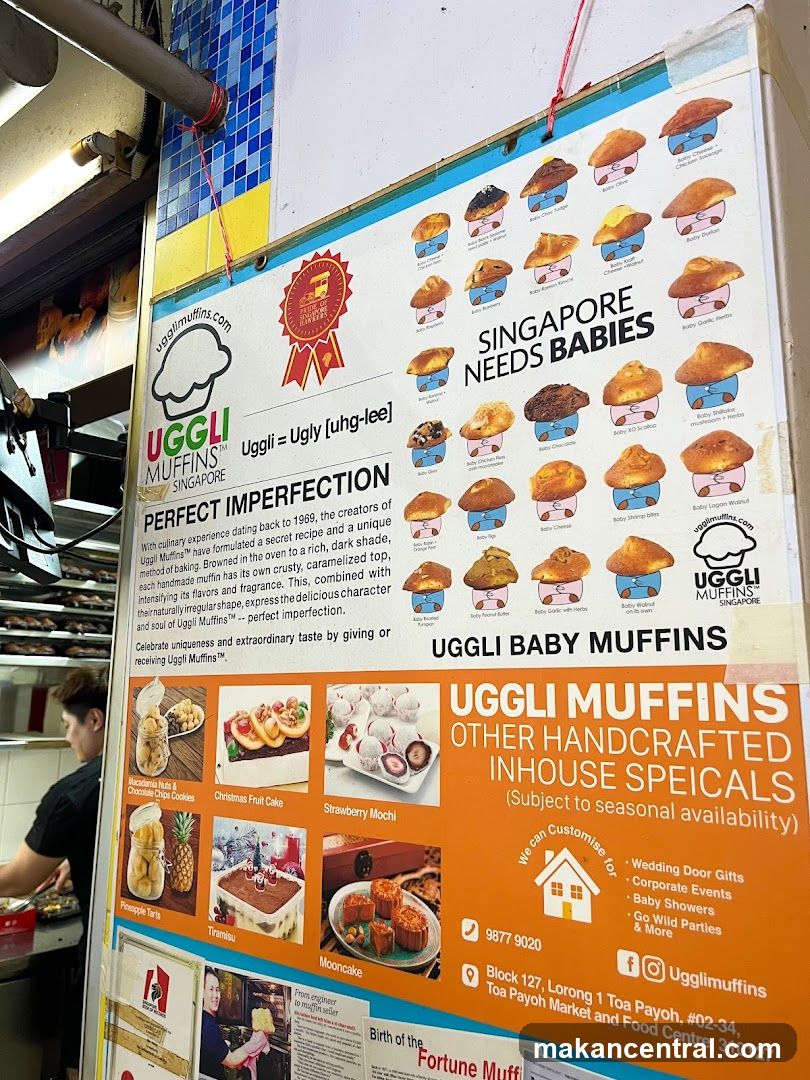 Uggli Muffins Menu and Specials