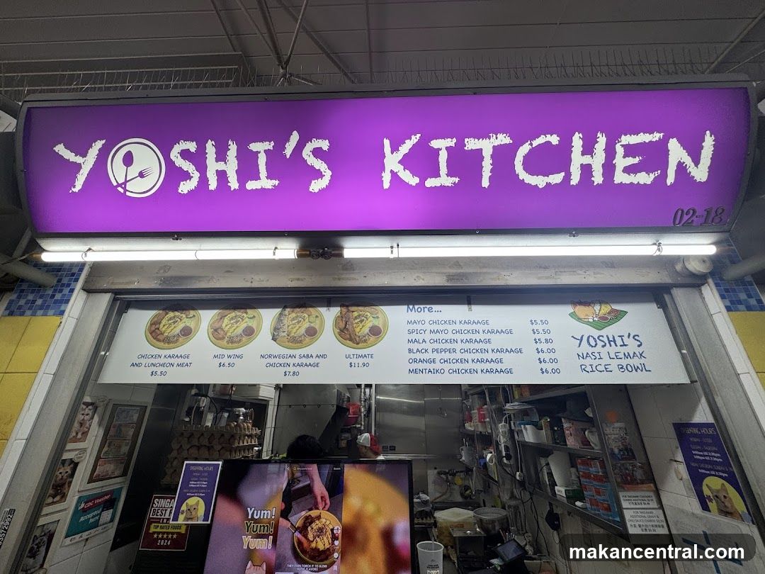 Yoshi's Kitchen Menu