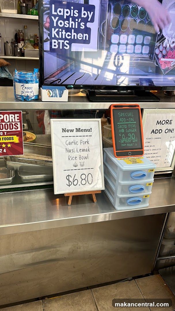 New Menu Display