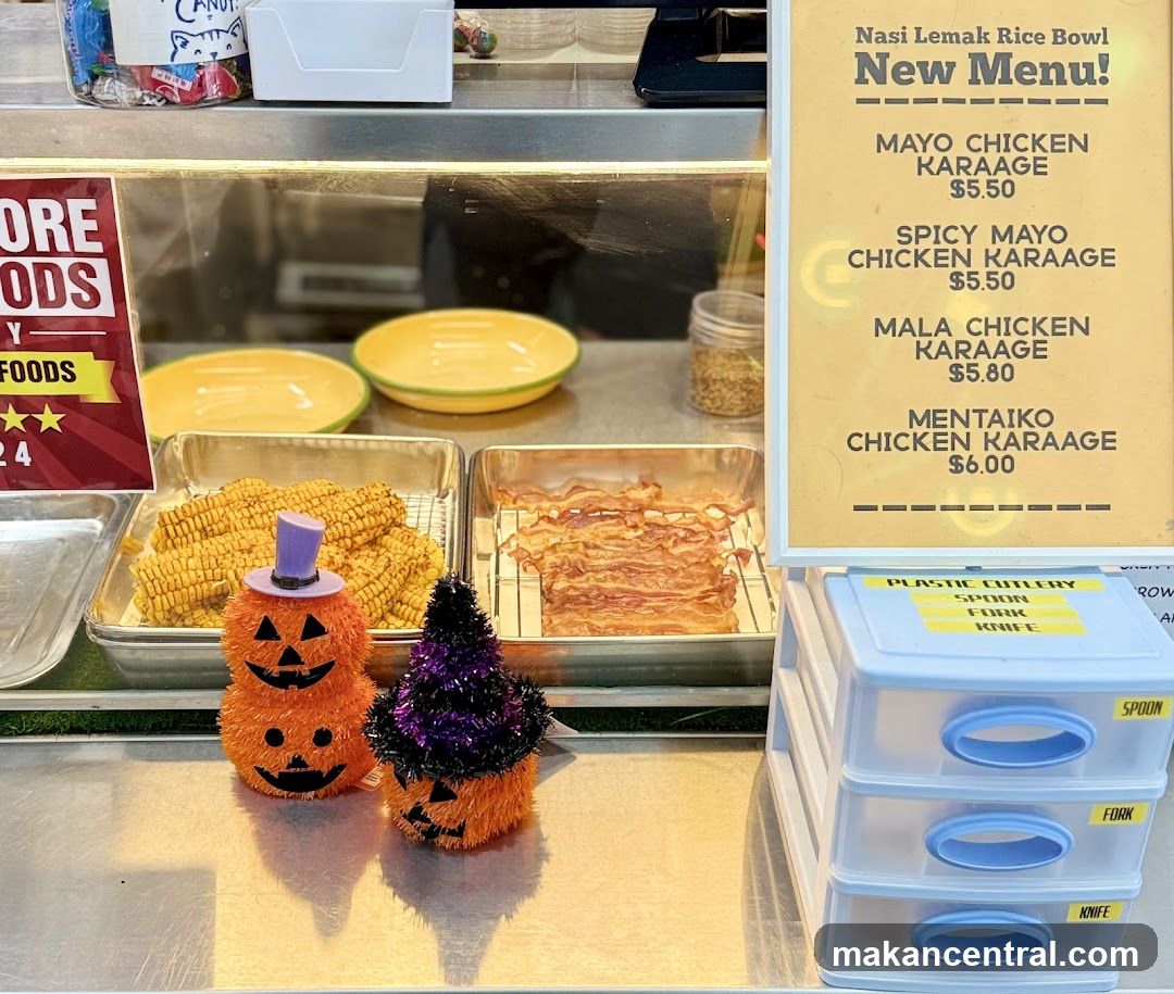 Food Stall Display