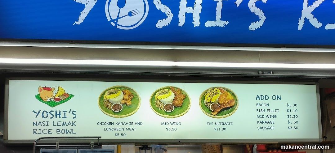 YOSHI'S NASI LEMAK RICE BOWL