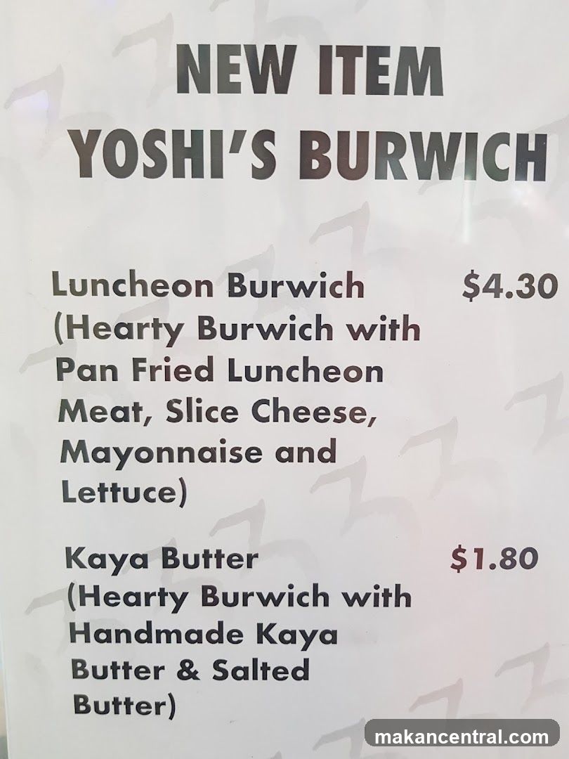 YOSHI'S BURWICH