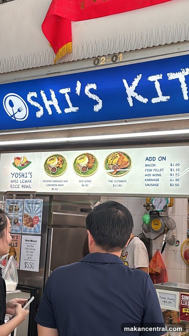 Yoshi's Kitchen Menu