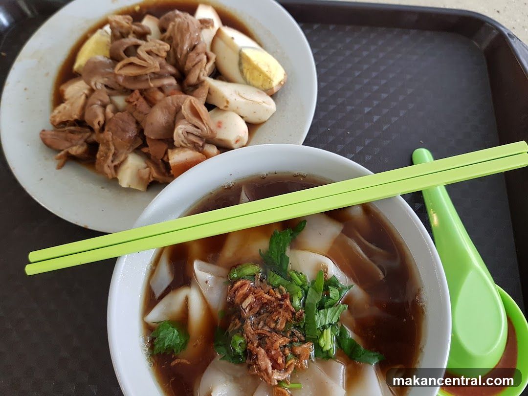 Noodle Soup and Side Dish