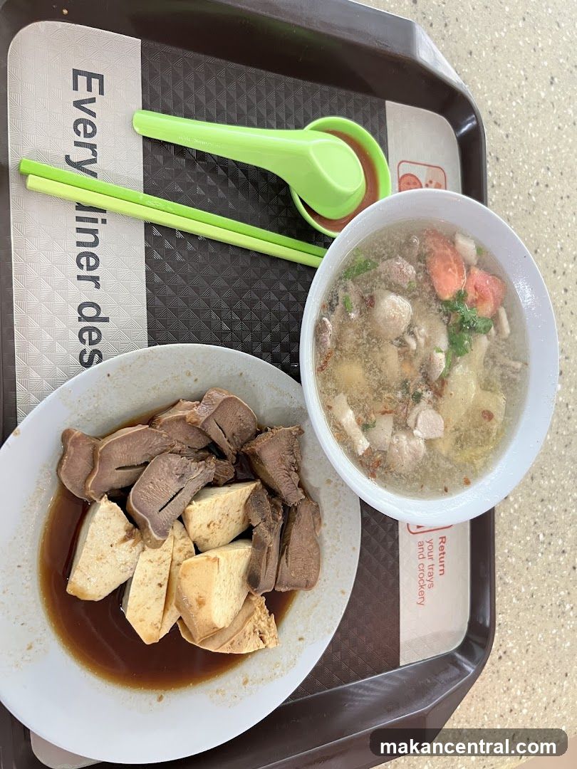 Food on a Tray