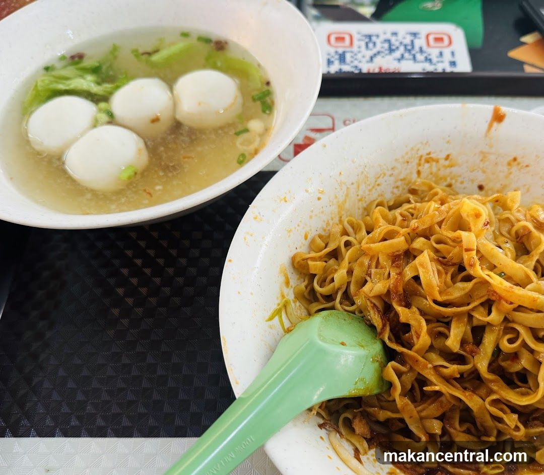 Noodles and Fishball Soup