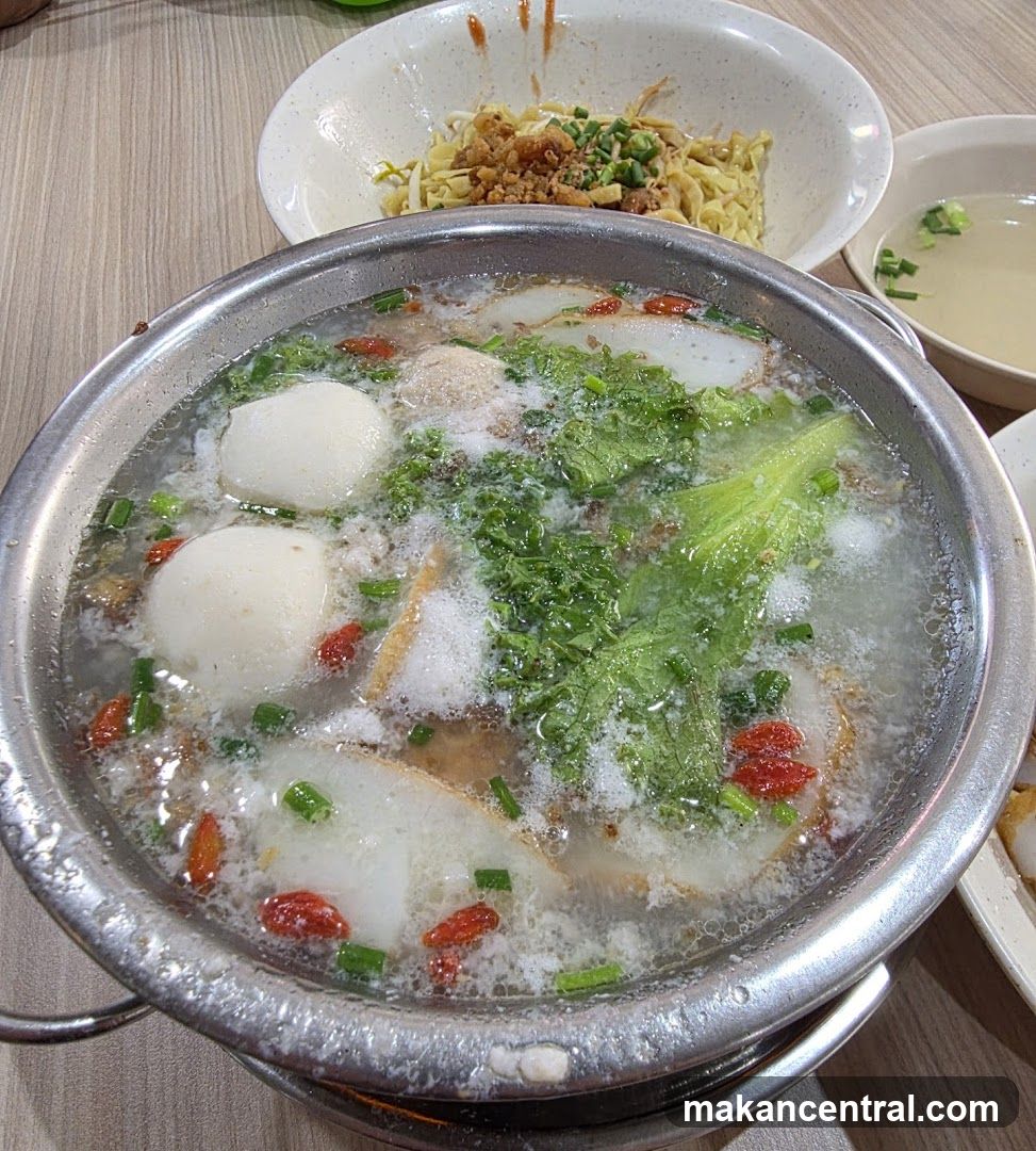 Fish Ball Soup and Noodles