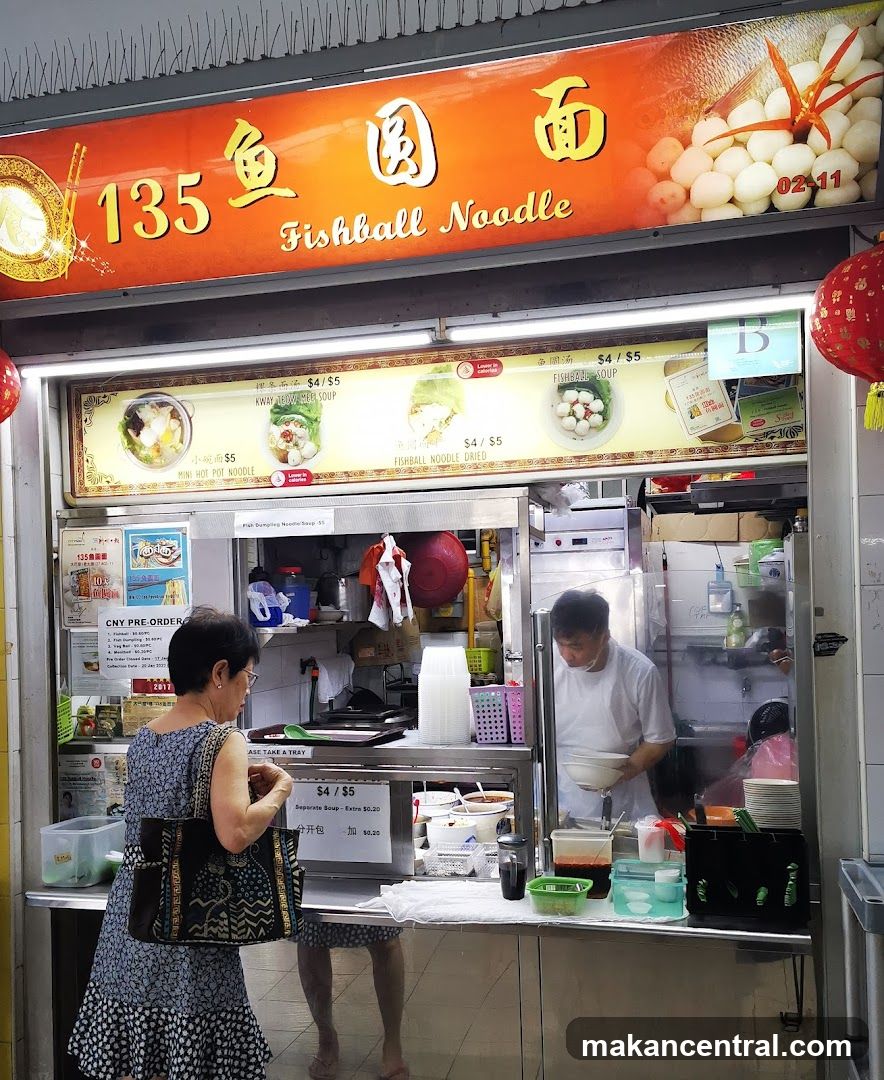 Fishball Noodle Stall