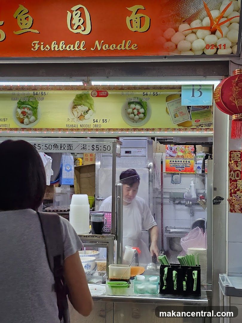 Fishball Noodle Stall