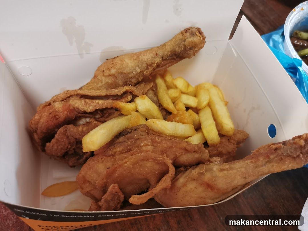 Fried Chicken and Fries
