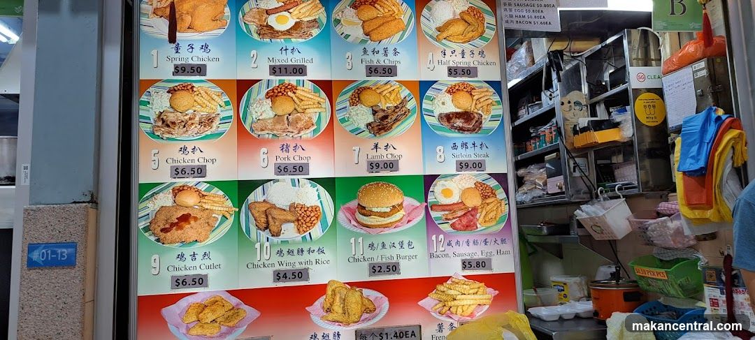 Western Food Menu