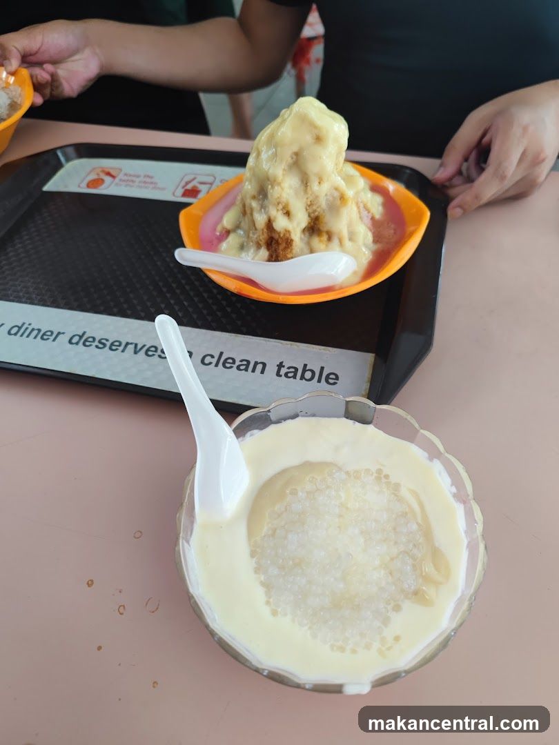 Desserts on a Tray