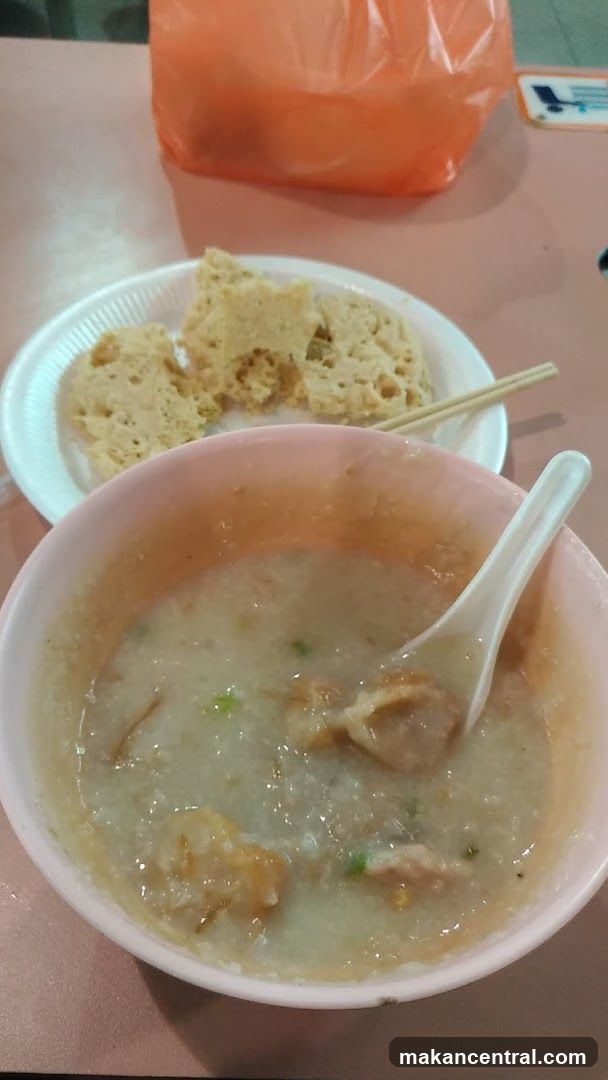 Congee and Fried Dough Sticks