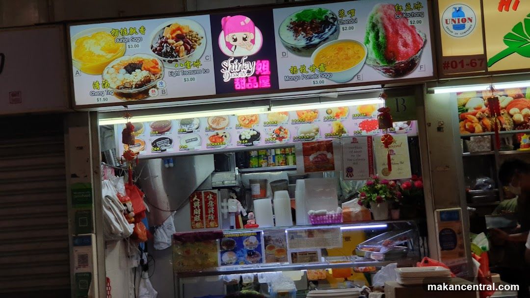 Dessert Stall Menu