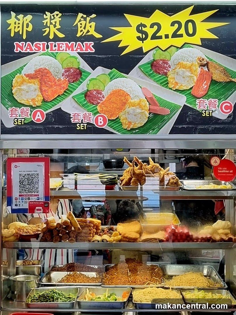 Nasi Lemak Menu