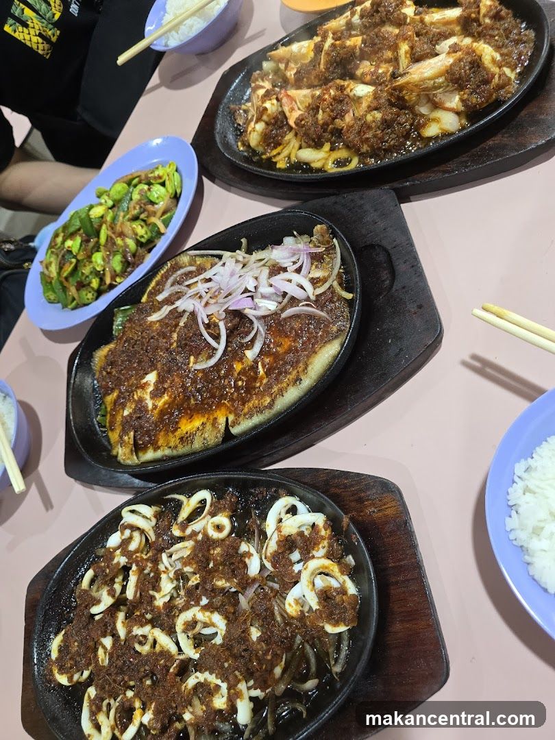 Sizzling Seafood Platter