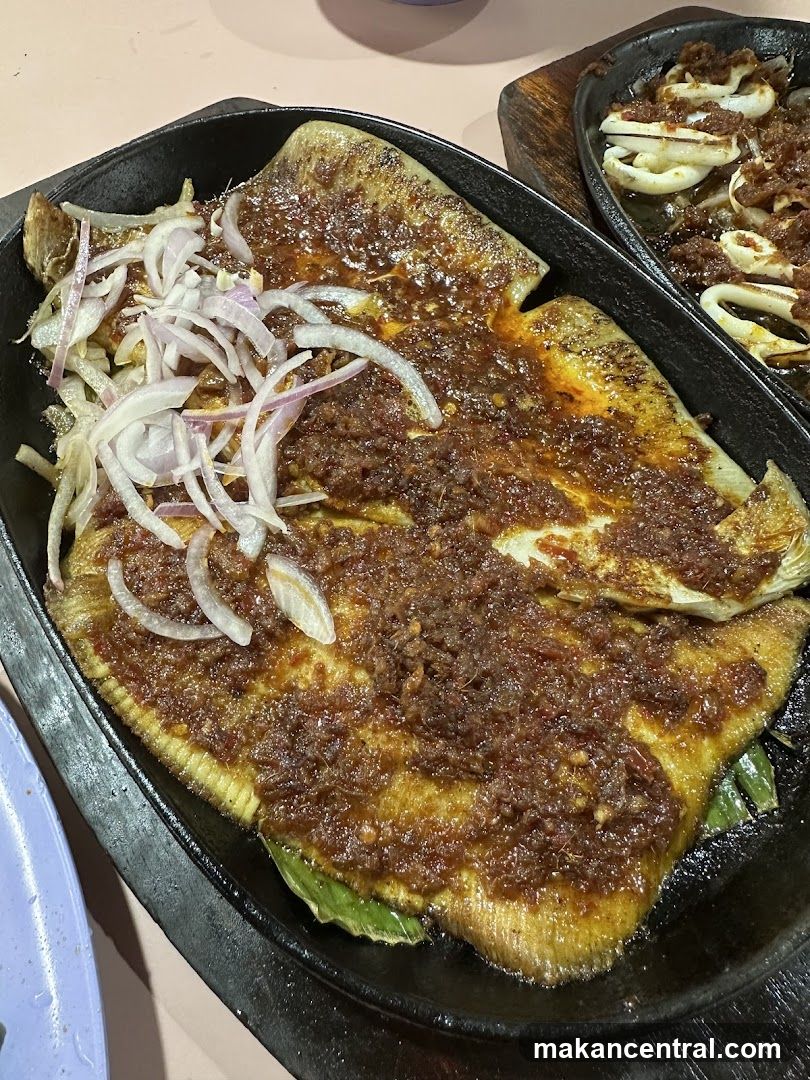 Sizzling Fish and Calamari