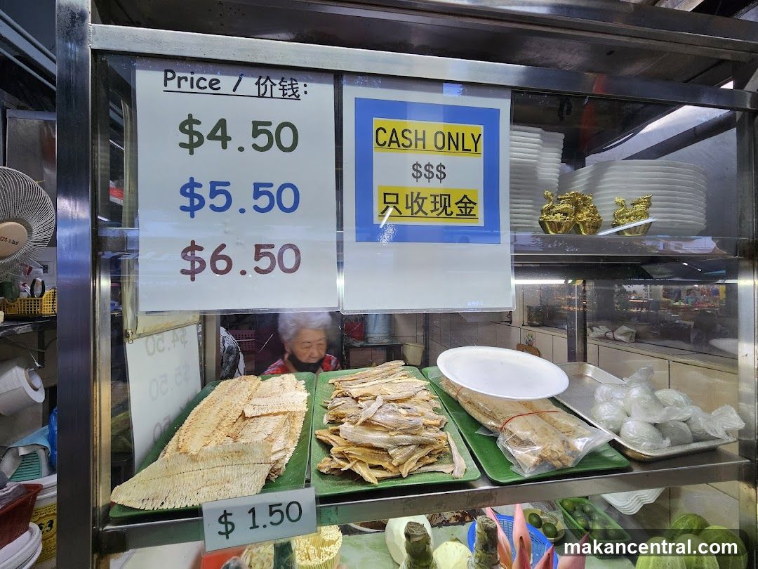 Dried Seafood Display