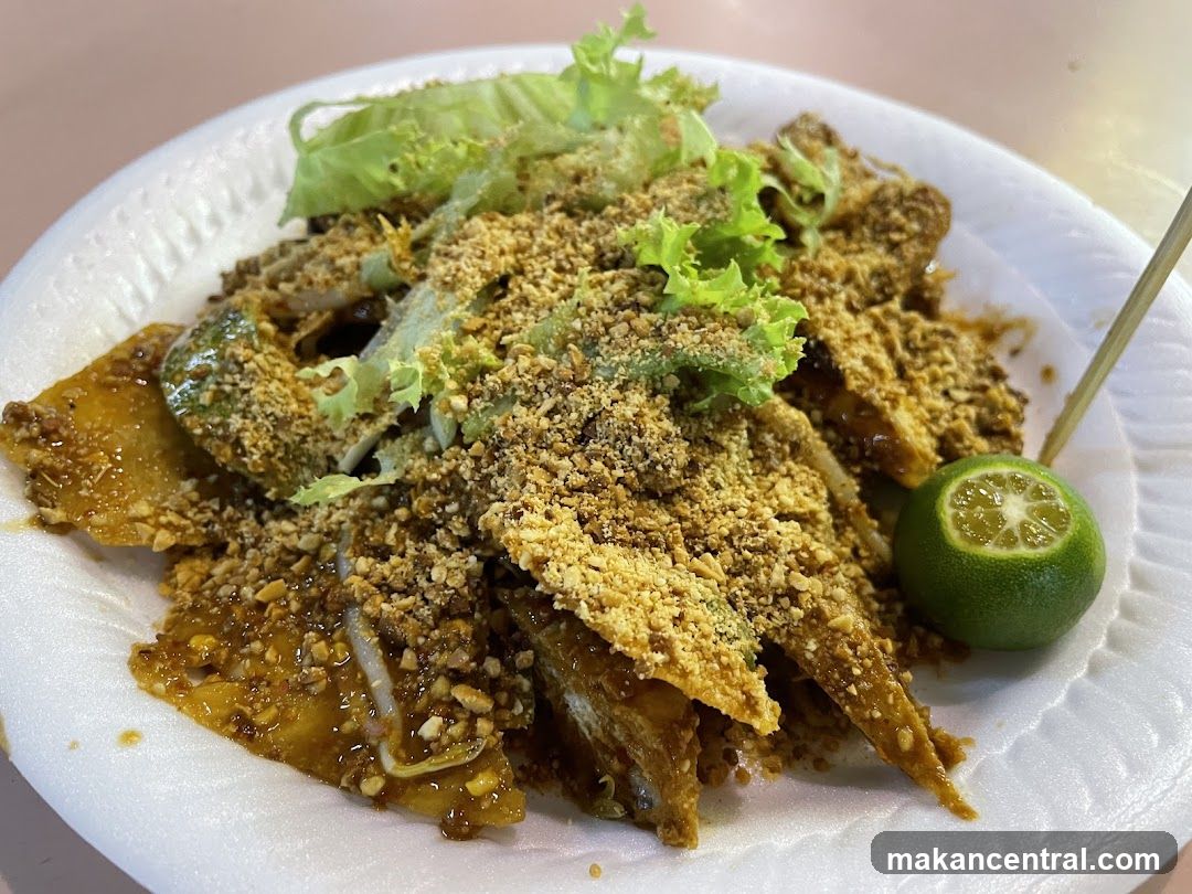 Rojak with Peanuts and Lime