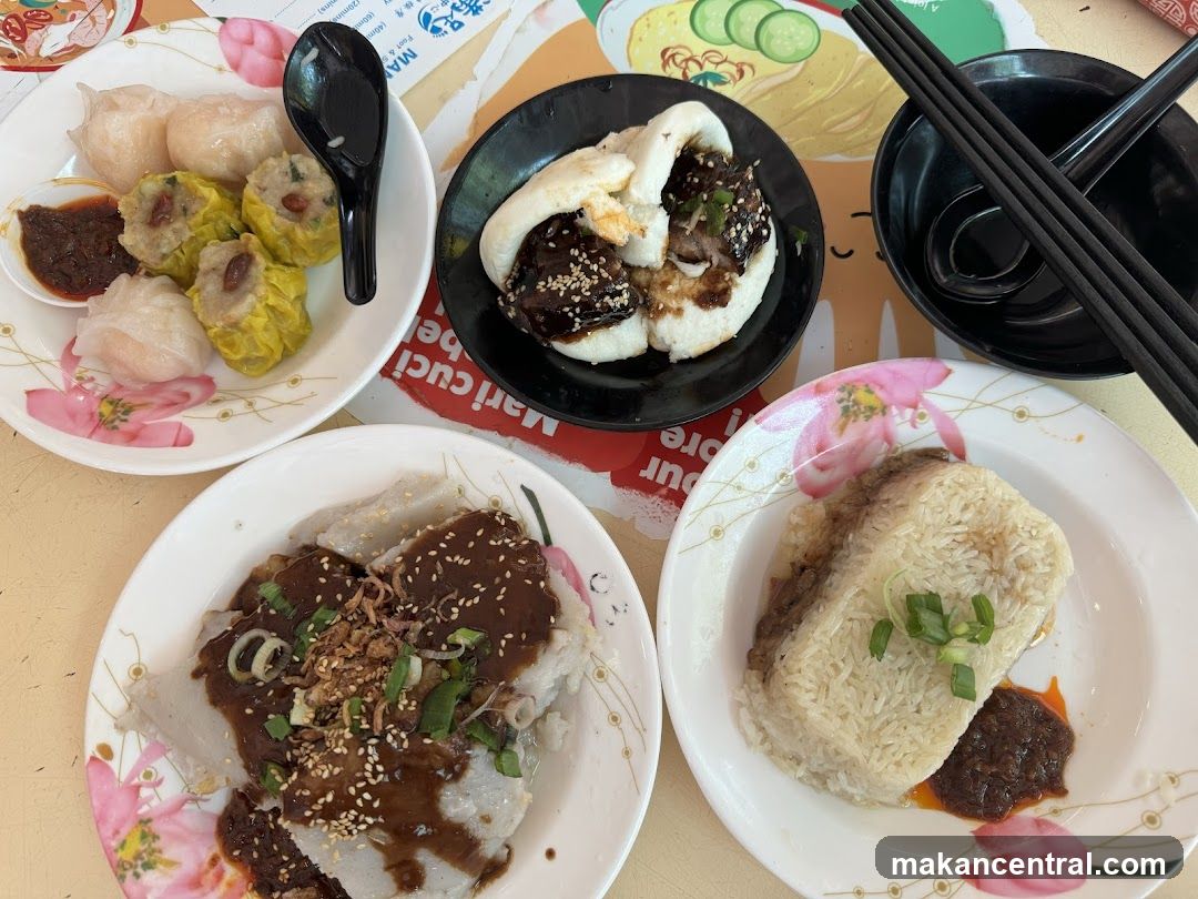 Dim Sum and Rice Dishes