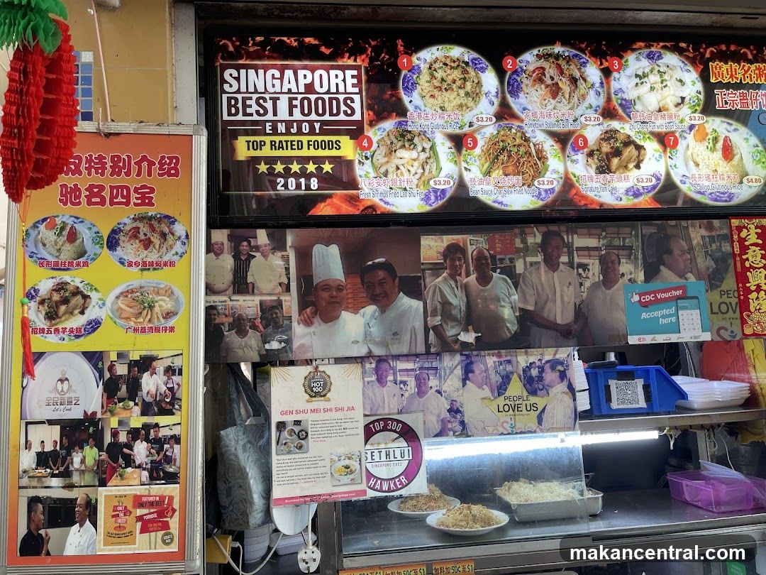 Singapore Best Foods Stall