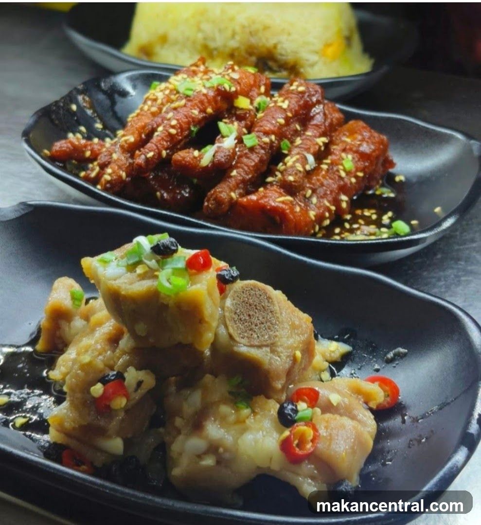 Braised Pork Ribs and Chicken Feet