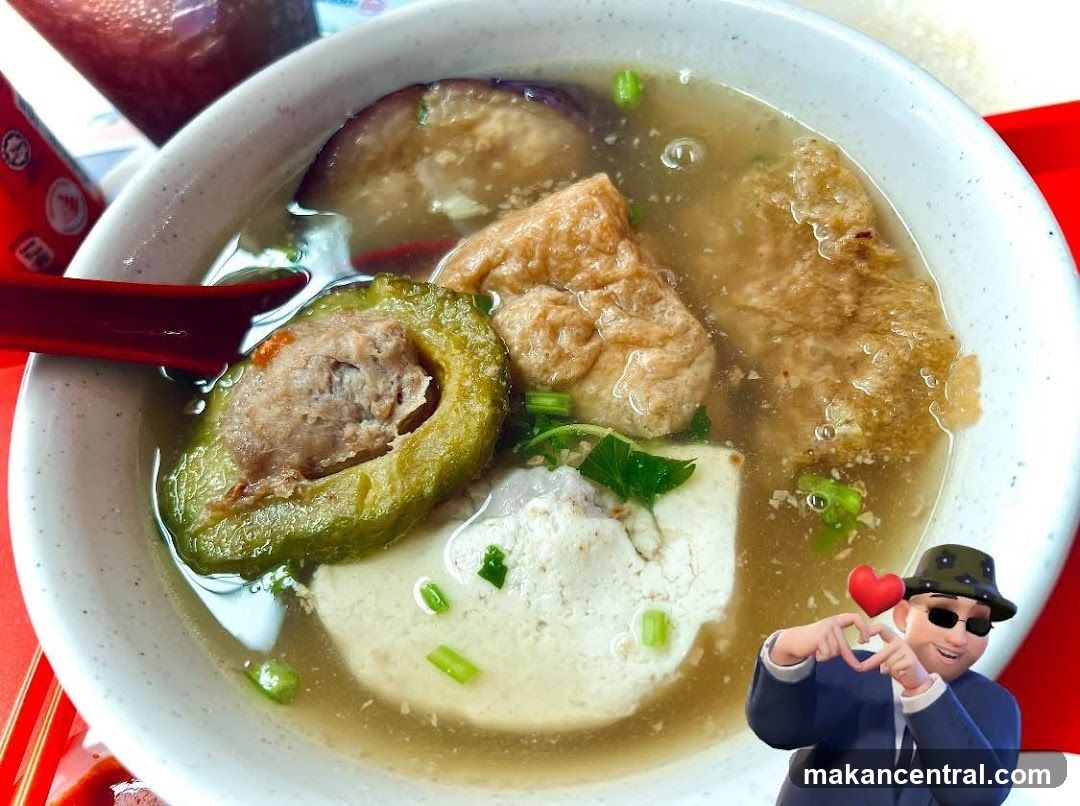 Stuffed Bitter Gourd Soup