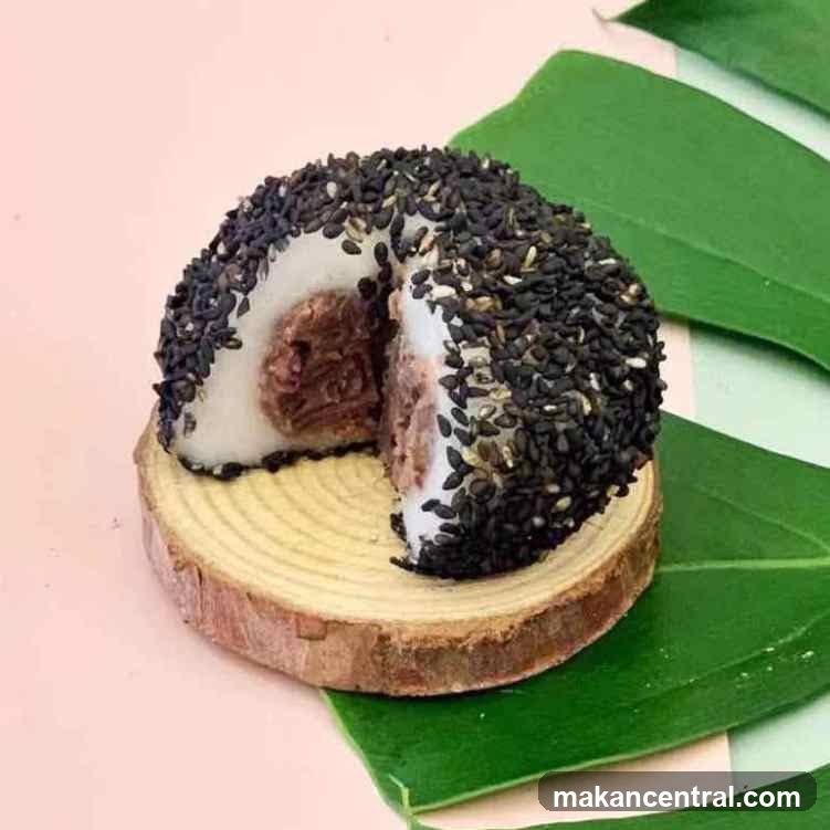 Black Sesame Mochi