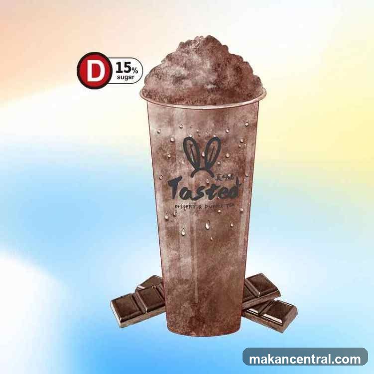 Chocolate Drink with Sugar Level Indicator