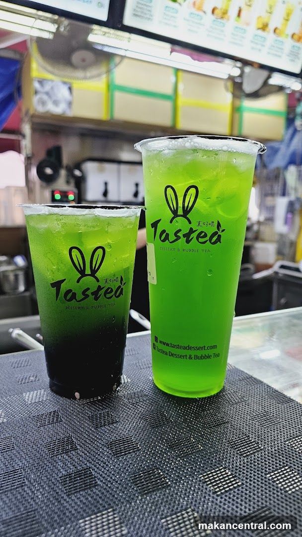 Two green drinks