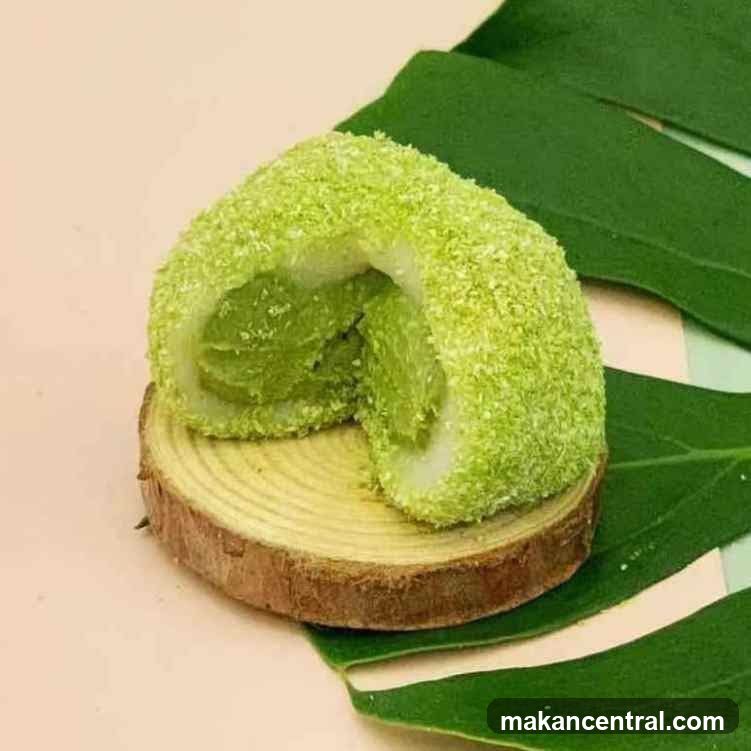 Green Mochi Dessert