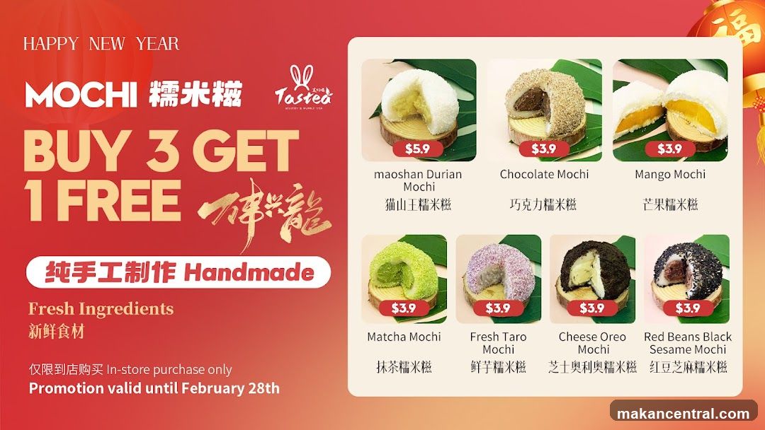 Happy New Year Mochi Promotion