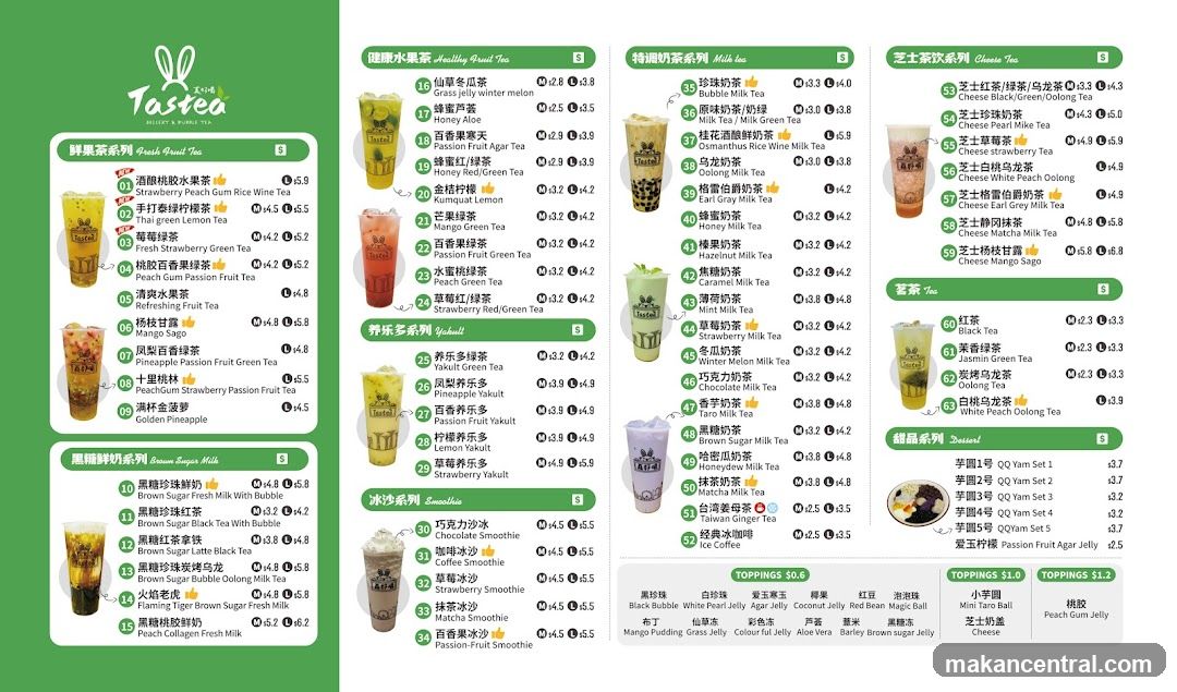 Tastea Dessert & Bubble Tea