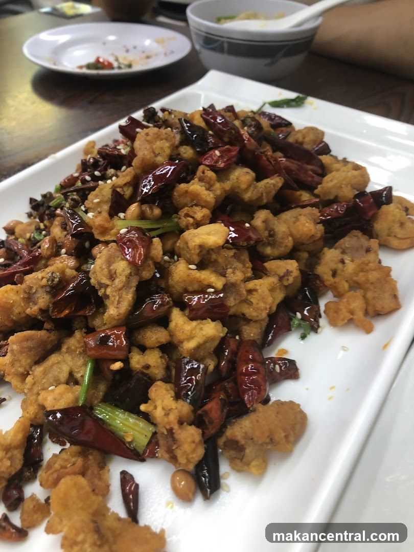 Spicy Fried Chicken with Dried Chilies