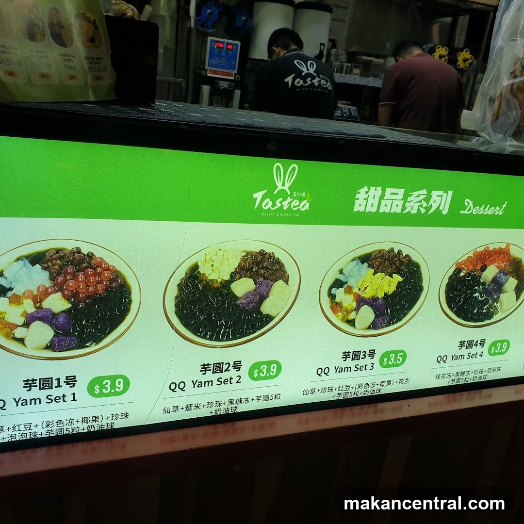 Dessert Menu