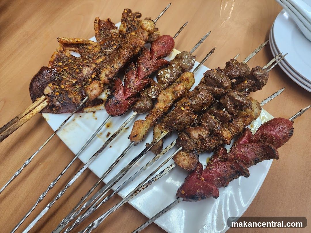 Skewered Meats