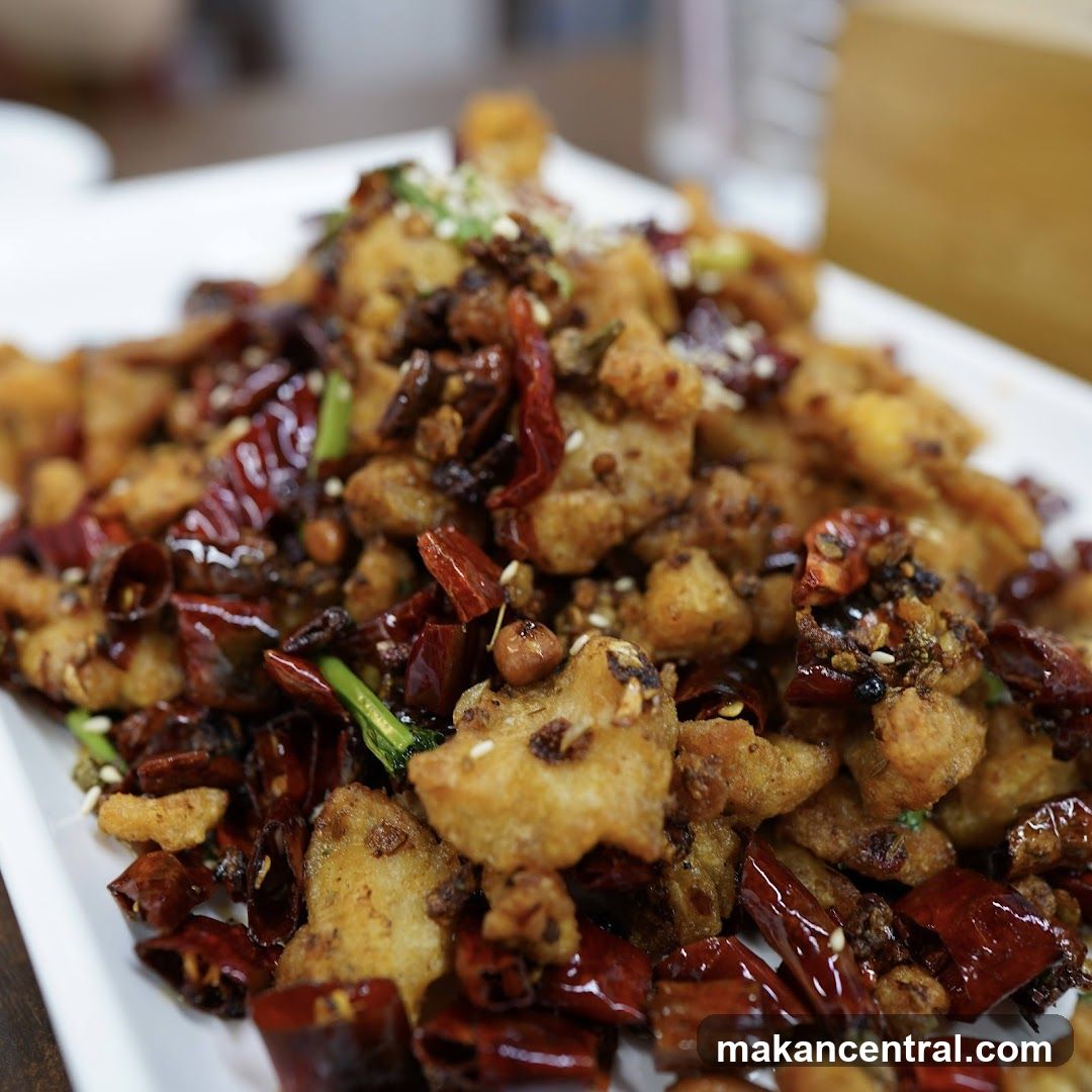 Spicy Fried Chicken with Dried Chilies