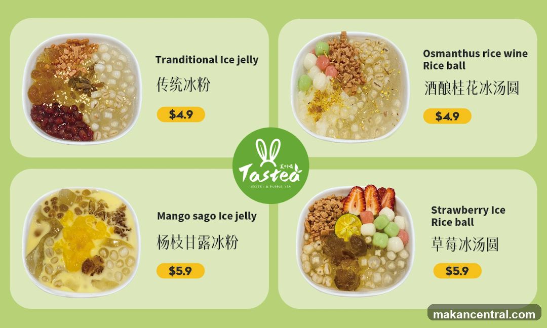 Dessert Menu